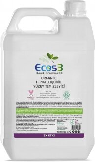 Ecos3 Organik Hipoalerjenik Yüzey Temizleyici 5 lt Deterjan kullananlar yorumlar